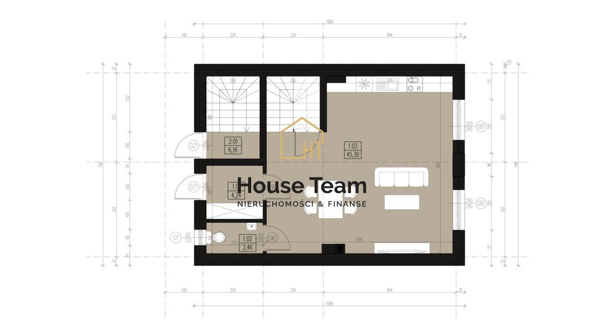Mieszkanie 4-pokojowe Osielsko. Zdjęcie 9