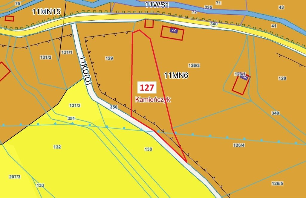 Działka budowlana Kamieńczyk. Zdjęcie 7