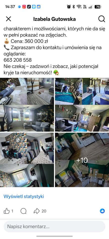 Mieszkanie 3-pokojowe Żabówko. Zdjęcie 5