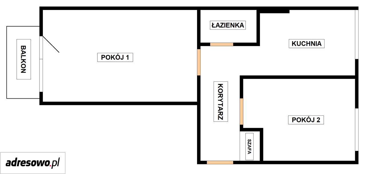 Mieszkanie 2-pokojowe Poznań Grunwald, ul. Raszyńska. Zdjęcie 15