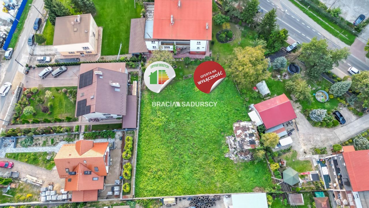 Działka budowlana Kraków Dębniki, ul. Skotnicka