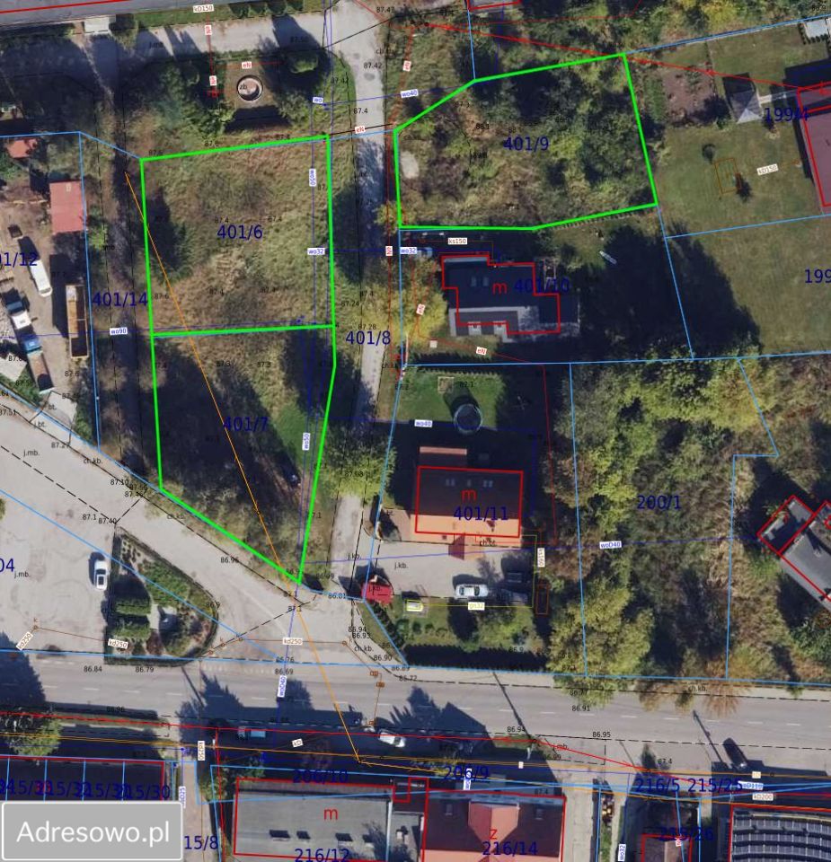 Działka budowlana Jaksice