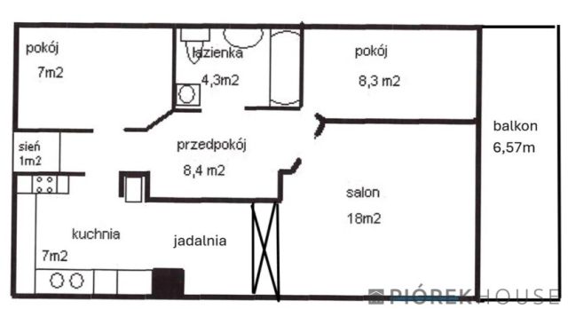 Mieszkanie 3-pokojowe Warszawa Białołęka, ul. Książkowa. Zdjęcie 7
