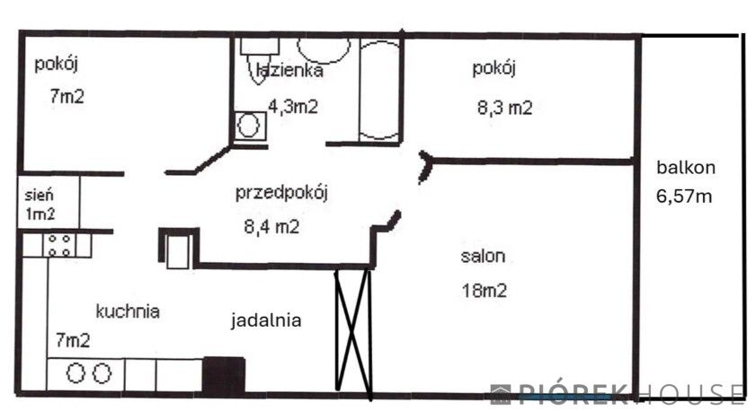 Mieszkanie 3-pokojowe Warszawa Białołęka, ul. Książkowa. Zdjęcie 7