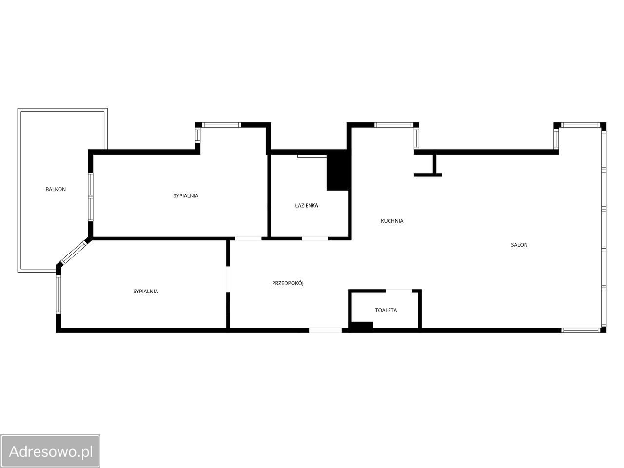 Mieszkanie 3-pokojowe Józefów, ul. Wawerska. Zdjęcie 11