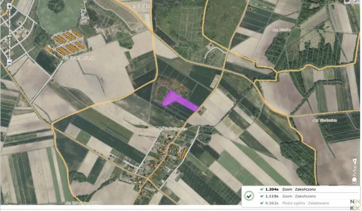 Działka rolna Przezdrowice