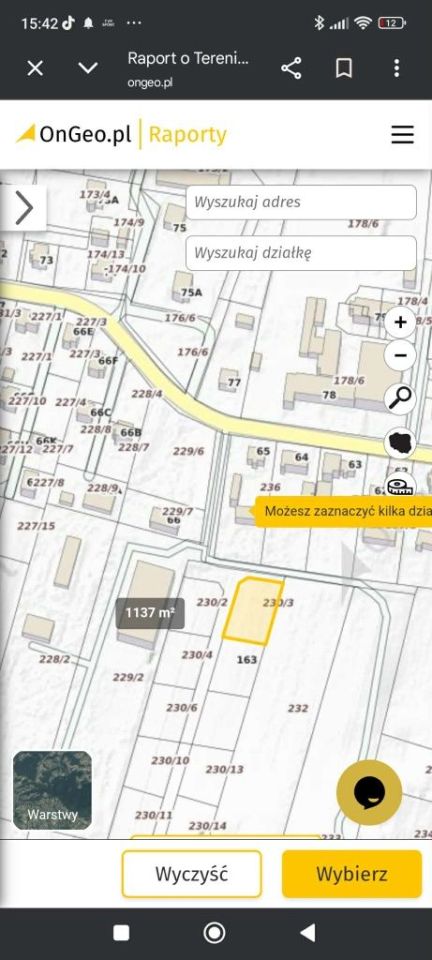 Działka budowlana Wiśniewo. Zdjęcie 2