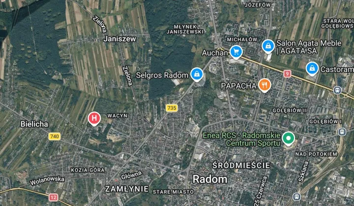 Działka inwestycyjna Radom Koniówka, ul. Stefana Czarnieckiego