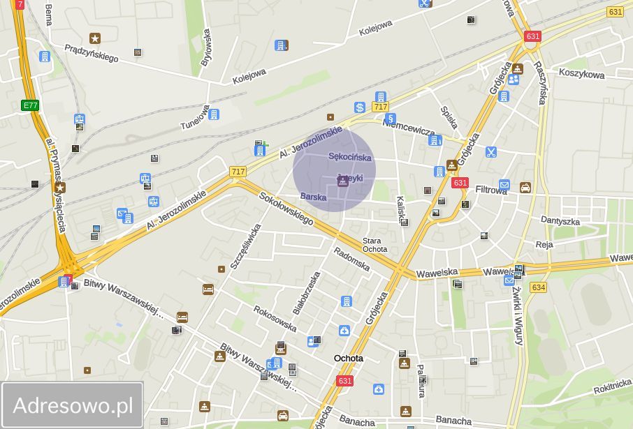 Mieszkanie 3-pokojowe Warszawa Ochota, ul. Sękocińska. Zdjęcie 13