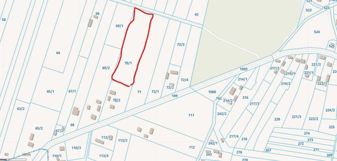 Działka rolna Rybie. Zdjęcie 2