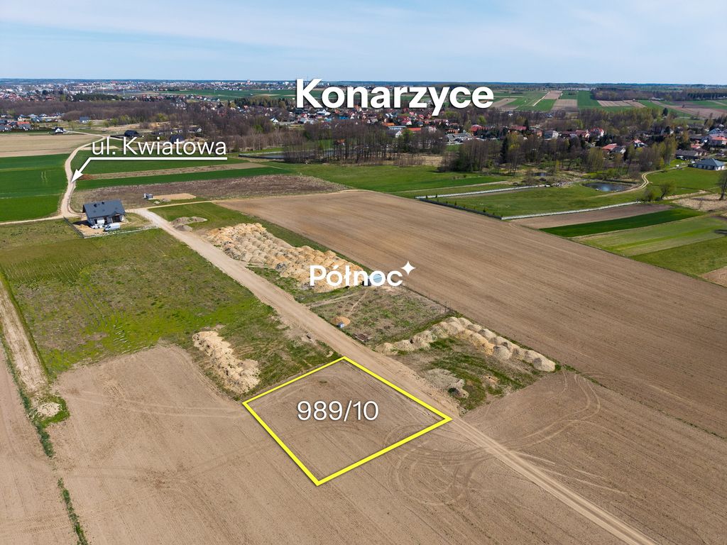 Działka budowlana Konarzyce, ul. Pogodna. Zdjęcie 7
