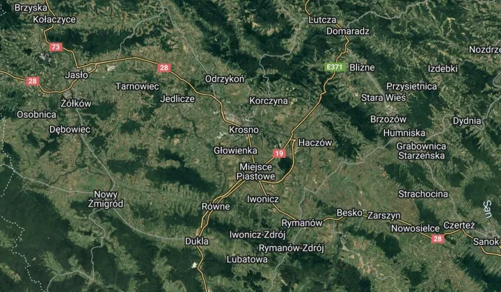 Działka budowlana Krosno Suchodół, ul. Bieszczadzka