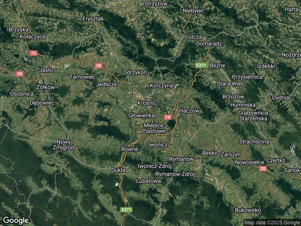 Działka budowlana Krosno Suchodół, ul. Bieszczadzka