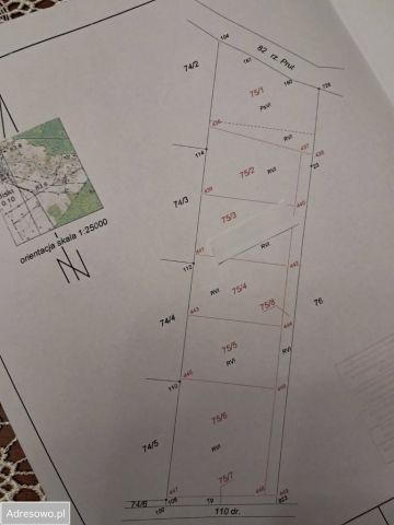 Działka budowlana Śliski. Zdjęcie 1