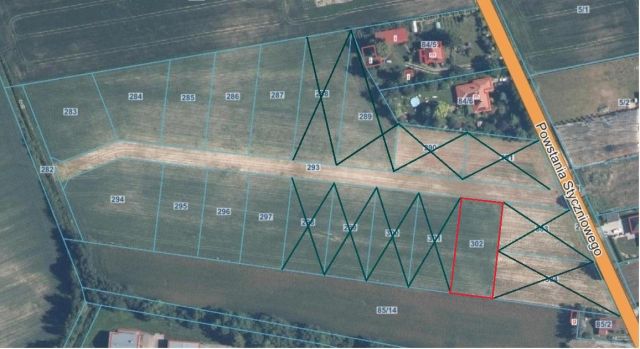 Działka budowlana Radzyń Podlaski, ul. Powstania Styczniowego. Zdjęcie 1