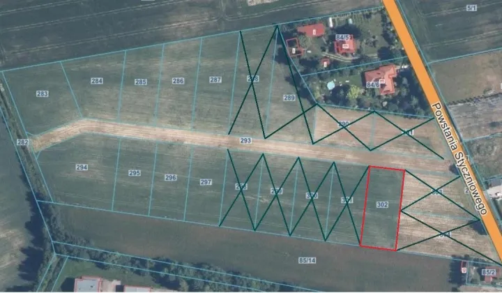 Działka budowlana Radzyń Podlaski, ul. Powstania Styczniowego