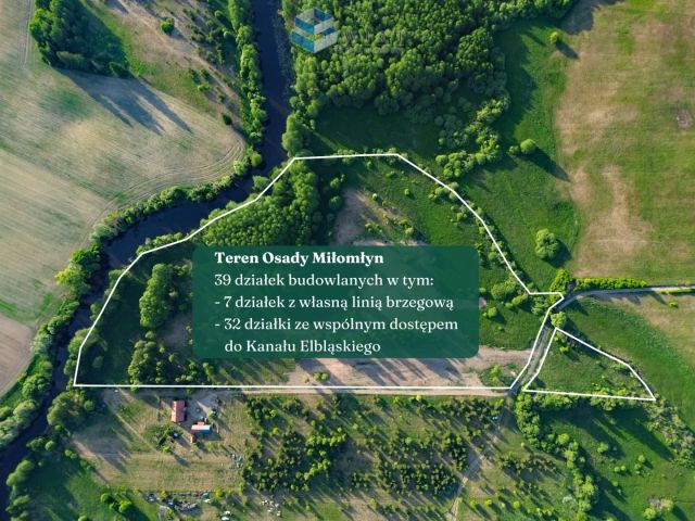 Działka budowlana Miłomłyn, ul. Miła. Zdjęcie 2