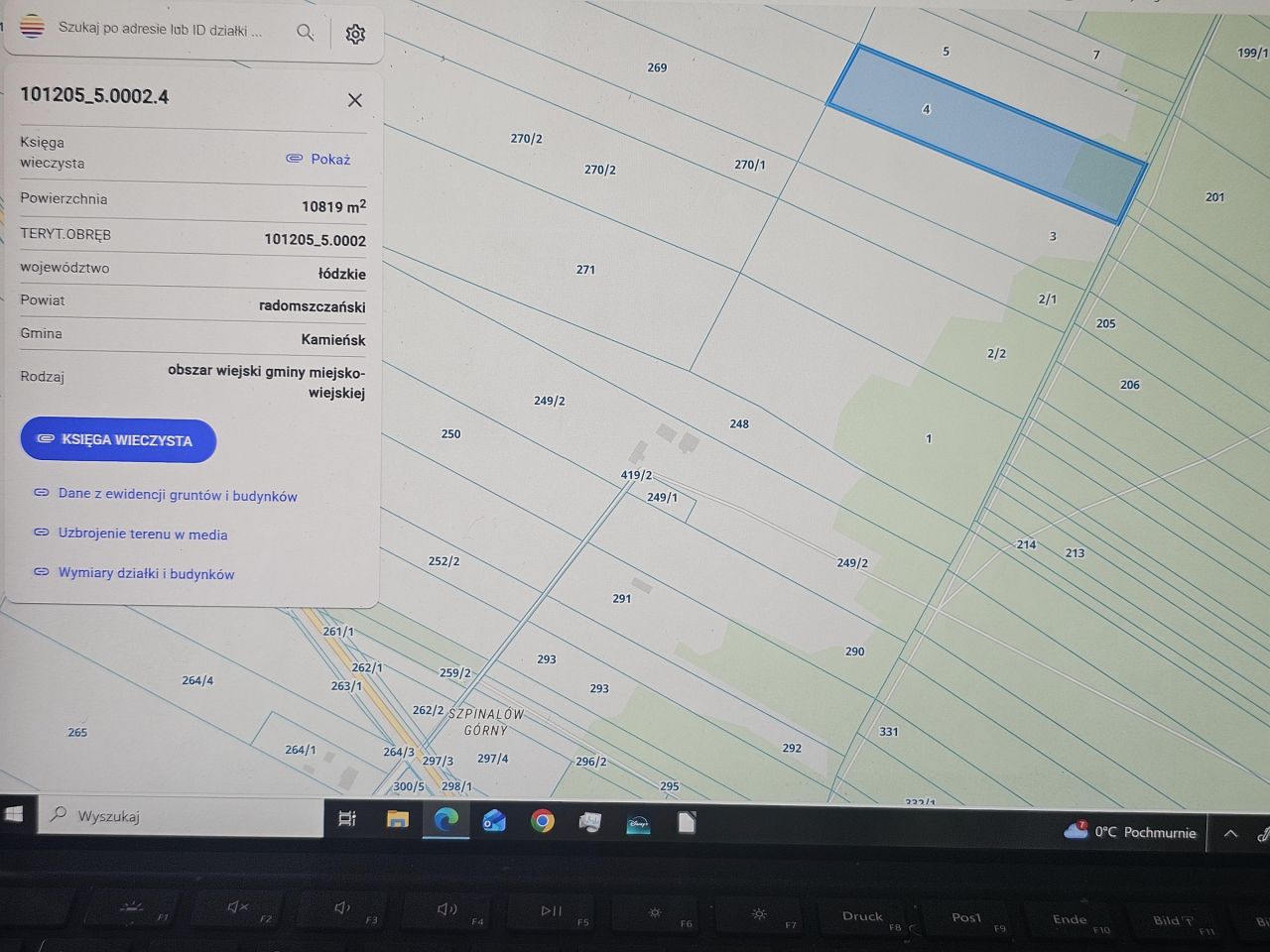 Działka rolna Danielów. Zdjęcie 10