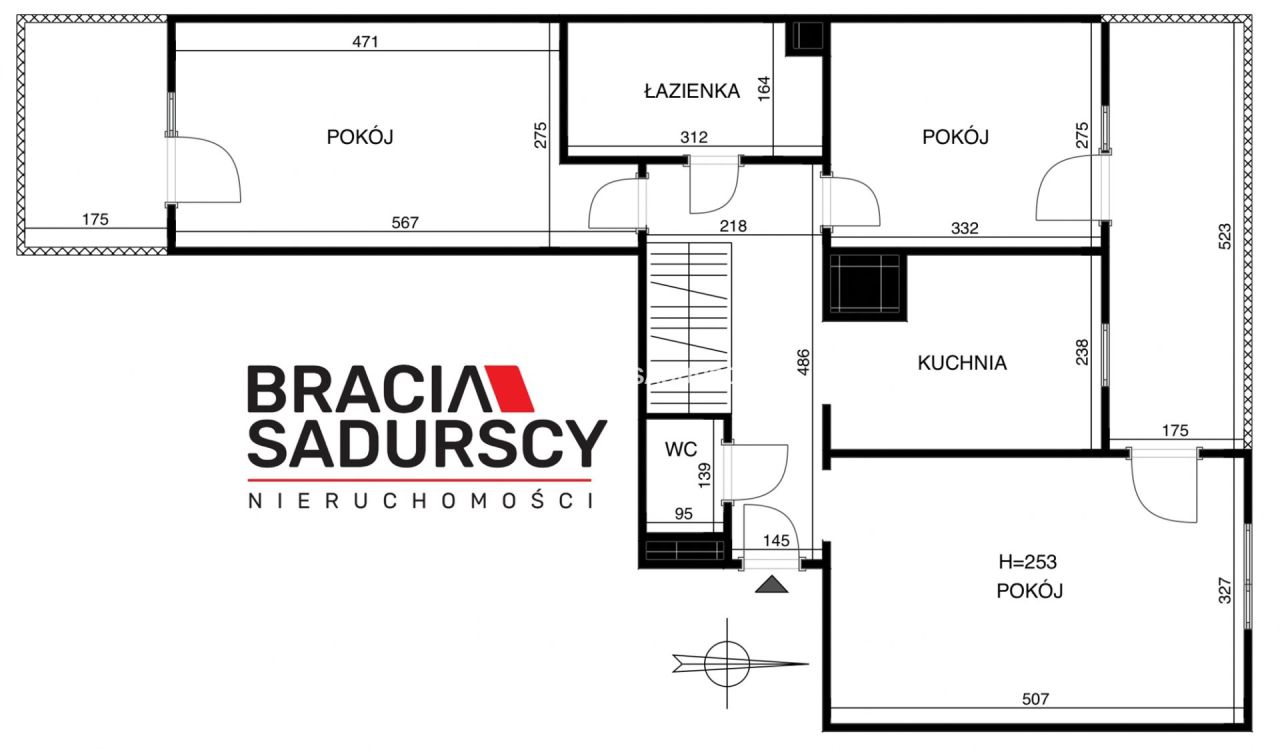 Mieszkanie 3-pokojowe Kraków Podgórze Duchackie, ul. Adama Bochenka. Zdjęcie 38