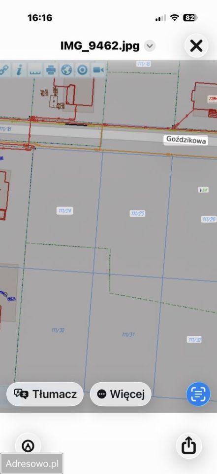 Działka budowlana Grabówka. Zdjęcie 2