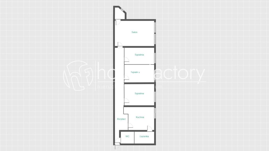 Mieszkanie 4-pokojowe Łódź, al. Tadeusza Kościuszki. Zdjęcie 11