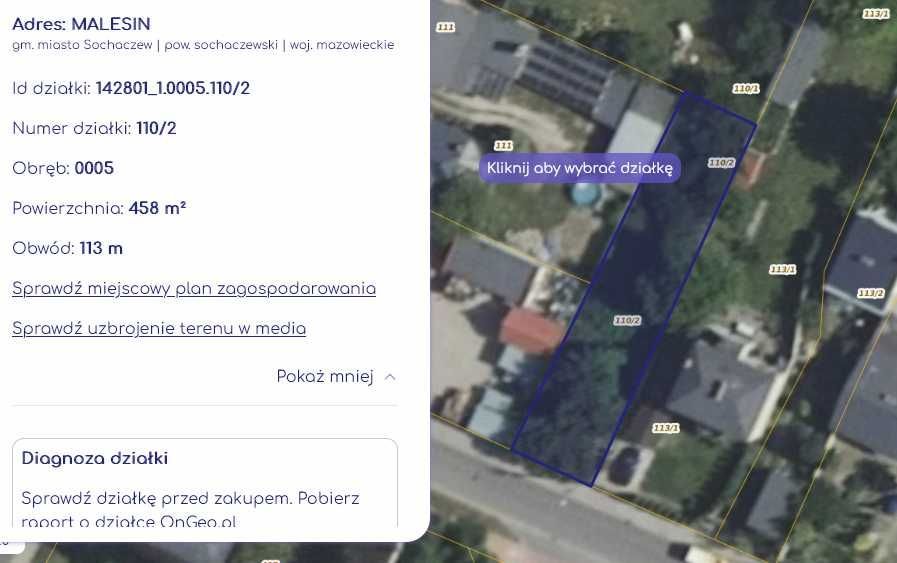 Działka budowlana Sochaczew, ul. Boryszewska. Zdjęcie 3