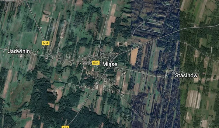 Działka budowlana Miąse