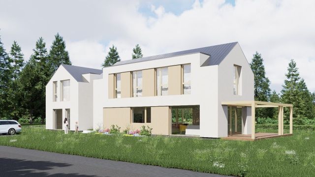 dom wolnostojący Konstancin-Jeziorna, ul. Wierzbnowska. Zdjęcie 1