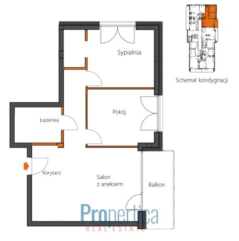 Mieszkanie 3-pokojowe Warszawa Białołęka, ul. Leona Berensona. Zdjęcie 18