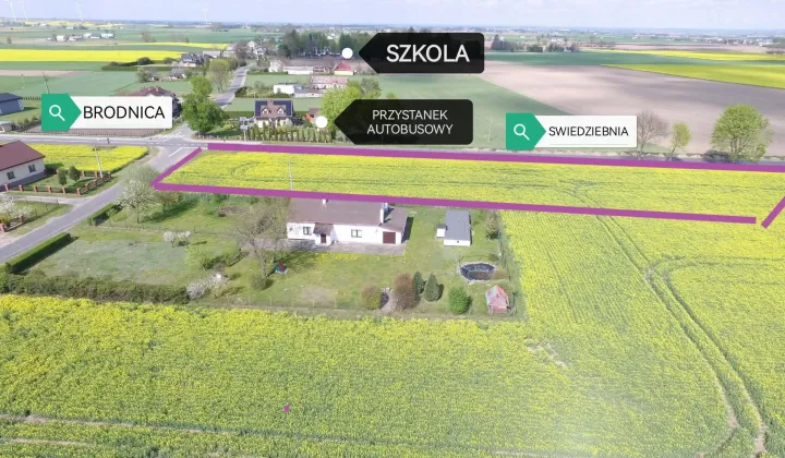 Działka rolno-budowlana Gortatowo