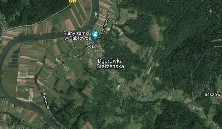 Działka rolno-budowlana Dąbrówka Starzeńska