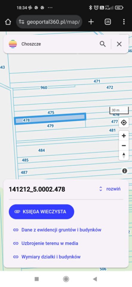 Działka rekreacyjna Choszcze. Zdjęcie 3