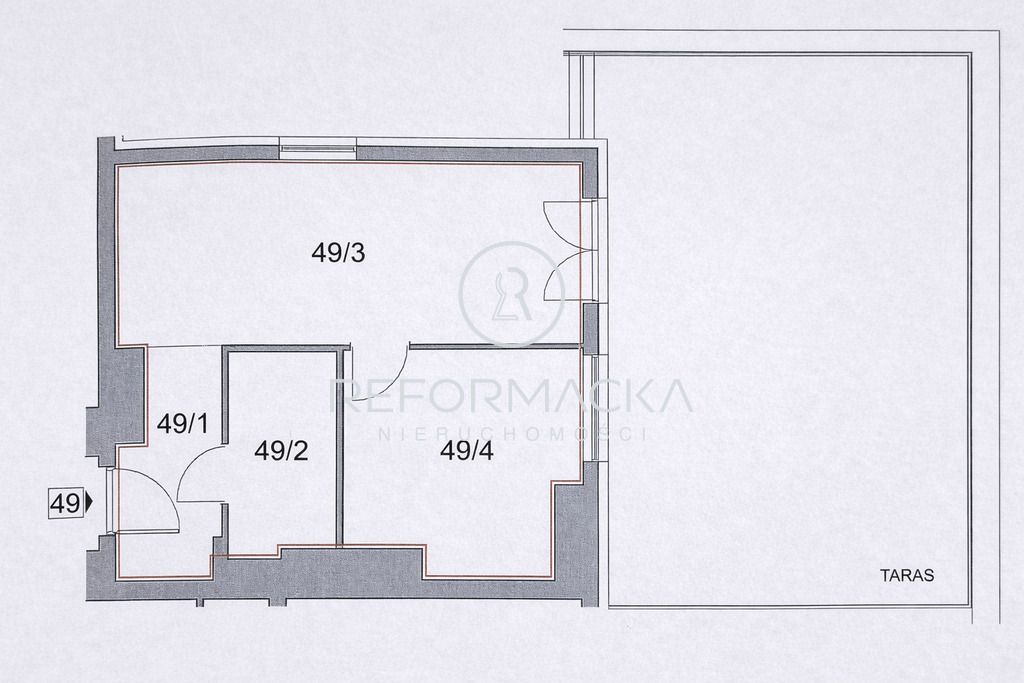 Mieszkanie 2-pokojowe Rzeszów, ul. Lubelska. Zdjęcie 2