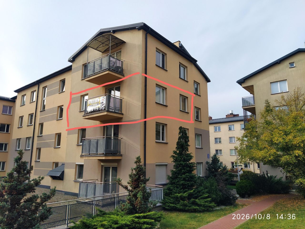 Mieszkanie 2-pokojowe Siedlce, ul. Wodniaków. Zdjęcie 4