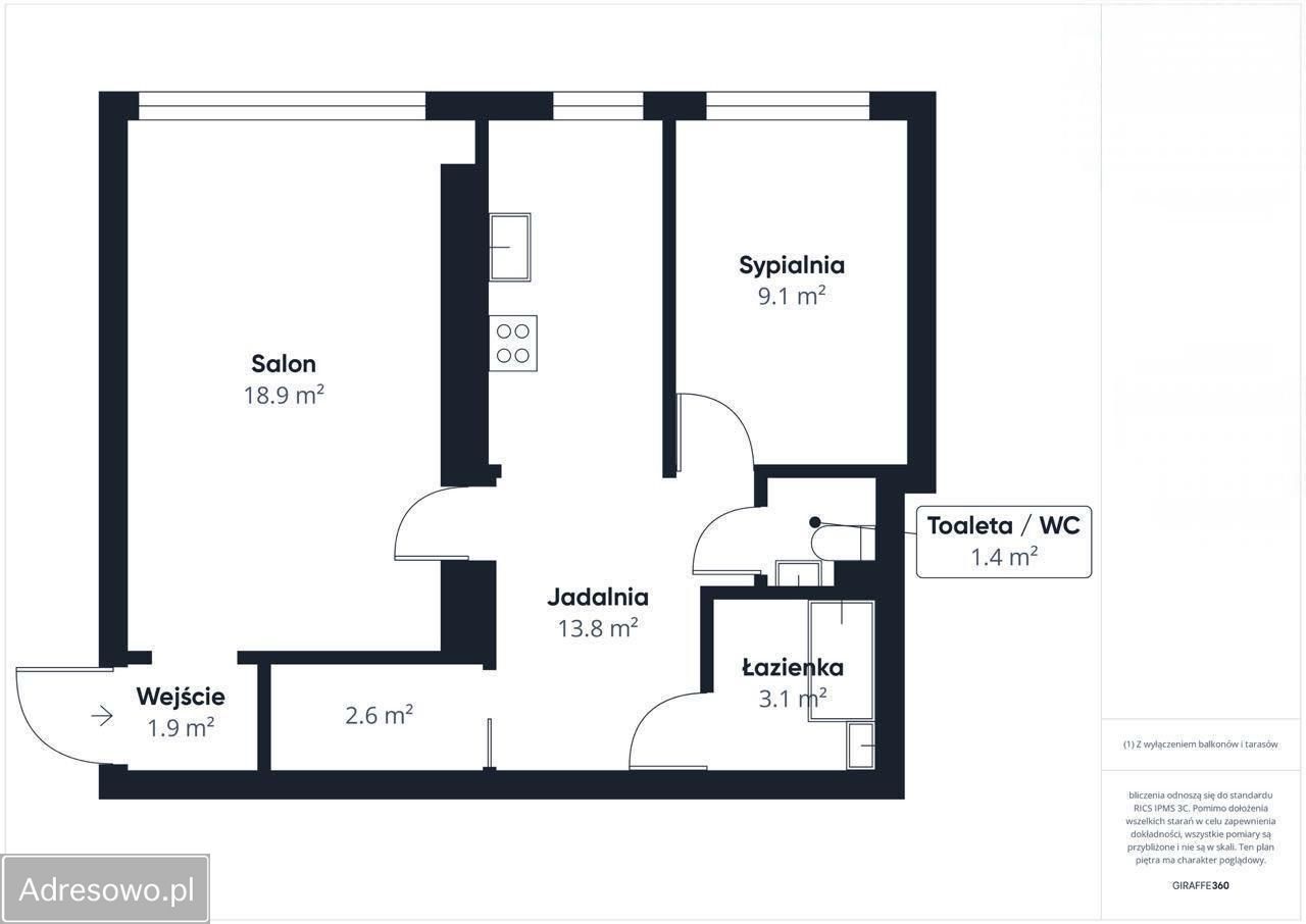Mieszkanie 2-pokojowe Warszawa Wola, ul. Chmielna. Zdjęcie 5