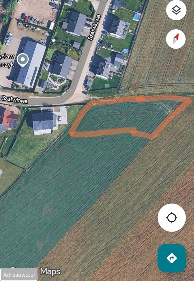 Działka budowlana Winiary