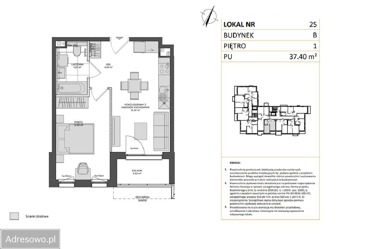 Mieszkanie 2-pokojowe Gdańsk Piecki, ul. Kartuska. Zdjęcie 8