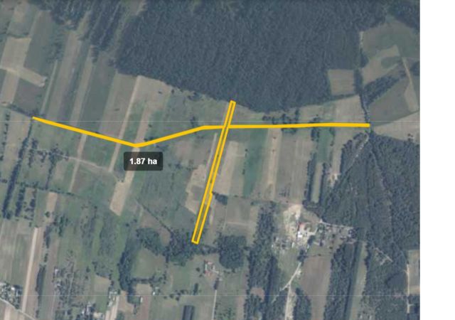 Działka rolna Sitne, Wesoła. Zdjęcie 1