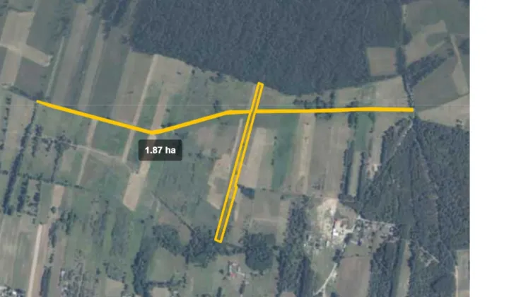 Działka rolna Sitne, Wesoła