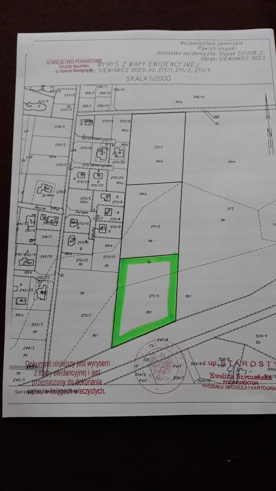 Działka rolna Siemianice, ul. Polna. Zdjęcie 8