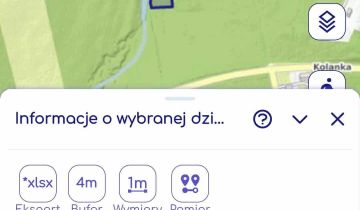 Działka leśna Korytnica