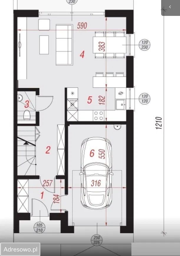 dom wolnostojący, 5 pokoi Augustów Lipowiec, ul. Klonowa. Zdjęcie 7