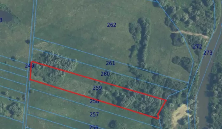 Działka rolna Husynne