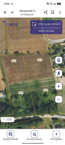 Działka rolno-budowlana Wola Studzieńska. Zdjęcie 1