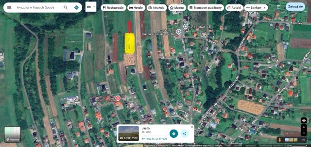 Działka budowlana Jasło Brzyszczki, Brzyszczki. Zdjęcie 1