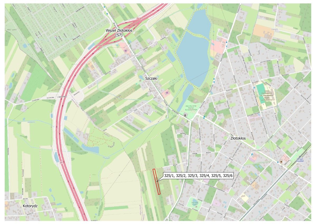 Działka budowlana Szczaki, ul. Myszki. Zdjęcie 3