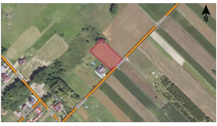 Działka rolno-budowlana Uhowo, ul. Widokowa