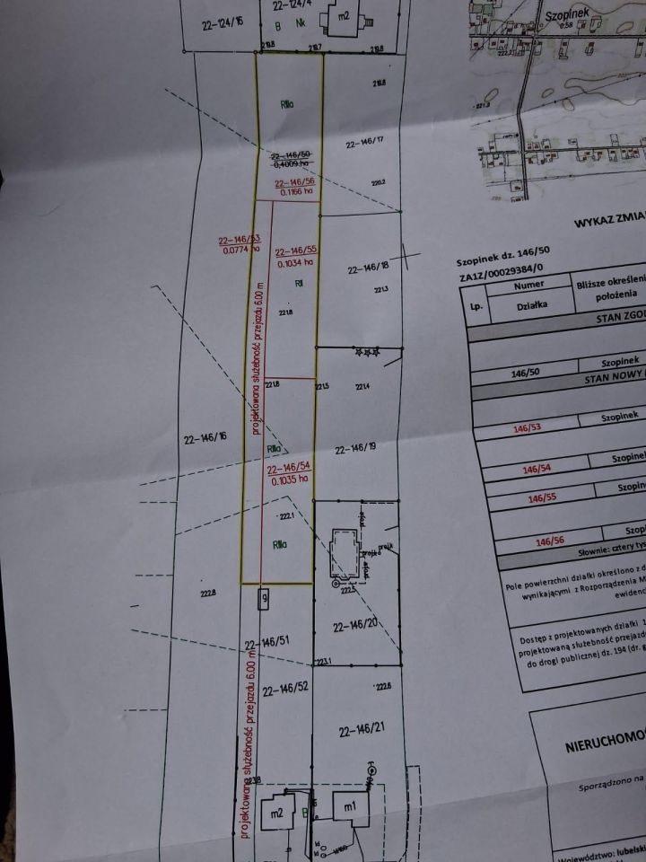 Działka rolna Szopinek. Zdjęcie 2