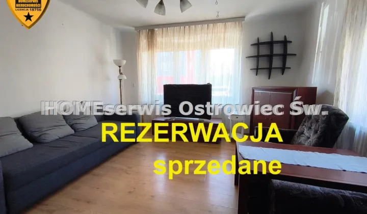 Mieszkanie 1-pokojowe Ostrowiec Świętokrzyski Centrum, ul. Adama Wardyńskiego