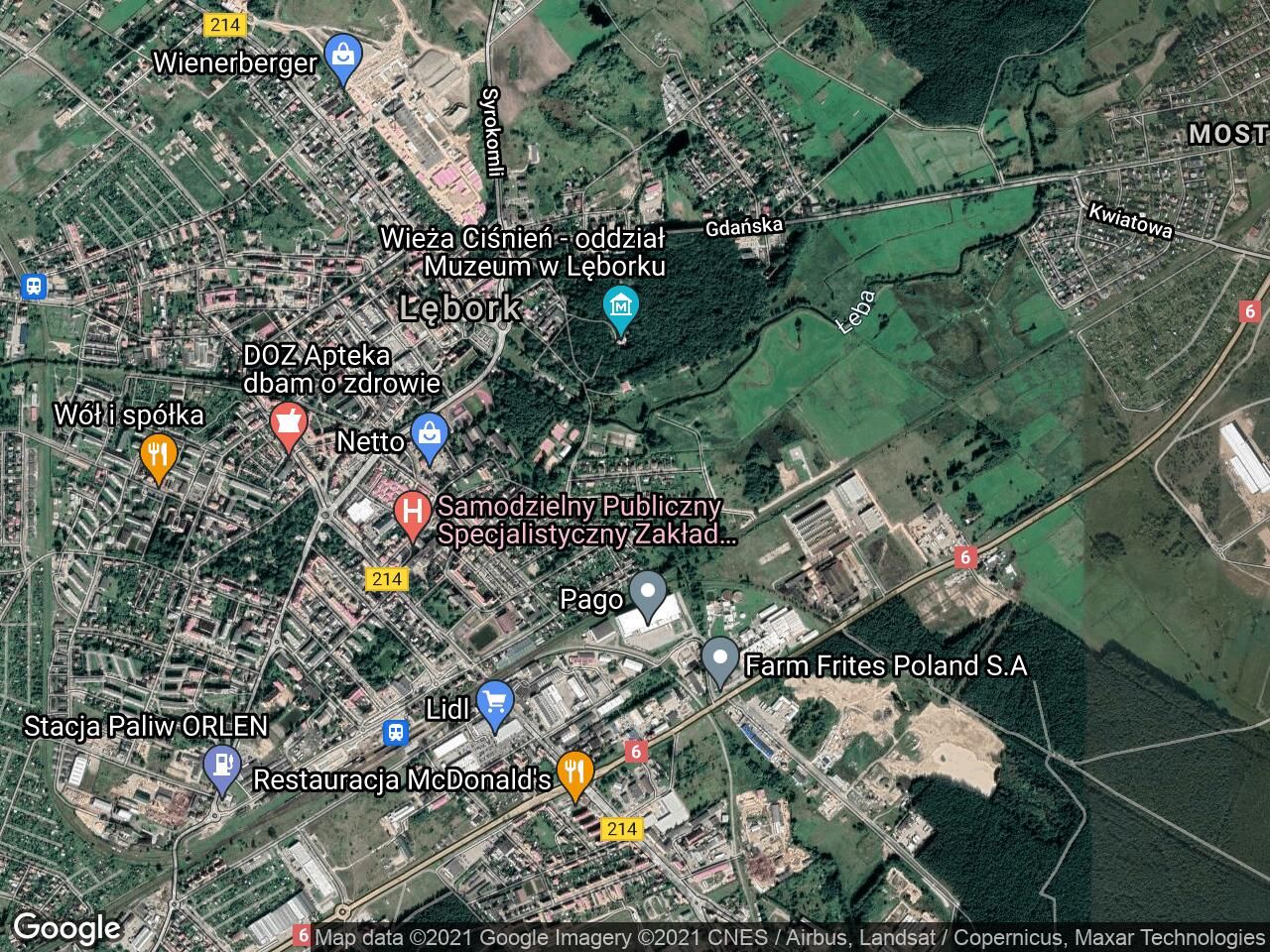 Działka budowlana Lębork, ul. 8 Maja. Zdjęcie 1